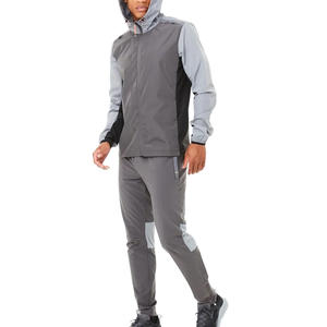 Conjunto Deportivo de Dos Piezas, Chaqueta Cortavientos y Pantalón, para Hombre y Mujer, con Logotipo Personalizado, Pedrería, 100% Nailon, Ropa Deportiva para Entrenamiento - Product Image 1