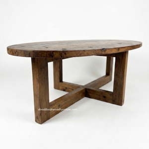 Handcrafted Wooden <b>Coffee</b> <b>Table</b> Reclaimed Boat Wood Original Color for Indoor Outdoor Home Villa Furniture High Quality - Product Image 4