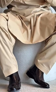 Elegante Shalwar Kameez Tradicional Indio de Algodón de Alta Calidad para Hombre |   Ropa para Fiestas y Eventos de Boda Sin Arrugas - Product Image 5