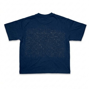 Camisetas Deportivas de Manga Corta para Hombre, Talla Grande, Transpirables, con Estampado Gráfico Lavado al Ácido, 100% Algodón de Alta Calidad para Tiendas Departamentales - Product Image 6