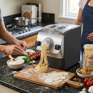 Sudex Electric Plastic Automatic Fresh Mini Home <b>Noodle</b> Maker Pasta Dumpling Skin Making Machine 500g Capacity 13 Types Kitchen - Product Image 4