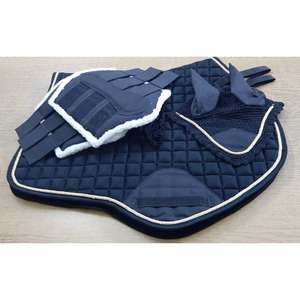 Chaparreras de herrador de 27 pulgadas con forro de malla, delantal de cuero, ideales para herrado de caballos, equitación y trabajo de herrero. Regalo ideal para herradores. - Product Image 5