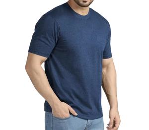 Qualité supérieure OEM Prix raisonnable T-shirts personnalisés 100% coton T-shirt surdimensionné pour homme poids lourd - Product Image 1