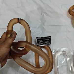 Chaînes murales en résine personnalisables, grandes tailles et couleurs claires, maillons en résine multicolores de grande taille disponibles, toutes les couleurs disponibles. - Product Image 5