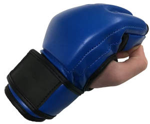 ถุงมือ MMA ยี่ห้อ Fairtex สำหรับมืออาชีพ หนังแท้ รับทำโลโก้ตามสั่ง ถุงมือ MMA แบบครึ่งนิ้ว ถุงมือชกมวย MMA แบบครึ่งนิ้ว ขายส่งจากโรงงาน - Product Image 6