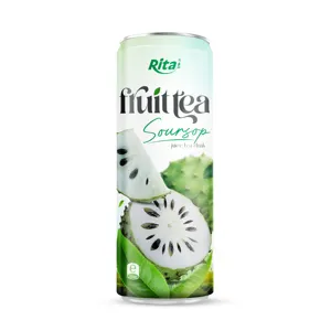 Soursop suyu çaylı içecek 330ml her yaş için üretici içecekler olabilir toptan fiyat OEM ODM yüksek kalite