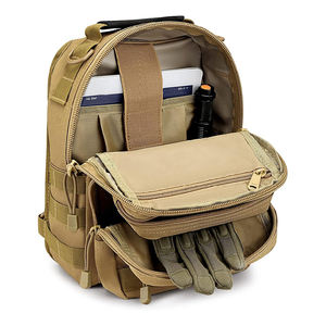 Sac à dos tactique Oxford haute capacité avec cadre interne pour randonnée et camping en extérieur, personnalisable avec logo OEM - Product Image 4