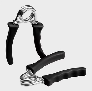 Entrenador de fuerza de agarre de mano de acero inoxidable con mango antideslizante para equipo de ejercicio físico - Product Image 1