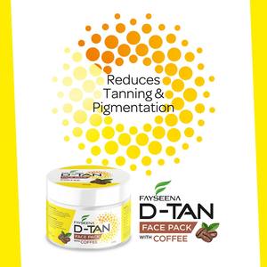 Premium Quality D <b>Tan</b> <b>Face</b> Pack with Coffee for Even Skin Tone and Fresh Appearance Available At Competitive Price - Product Image 2