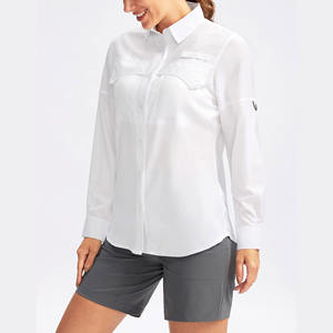 Servicio OEM, Camisas de Pesca de Manga Larga con Diseño Elegante, Nuevo Producto, Camisas de Pesca de Buena Calidad para Mujer en Venta - Product Image 3