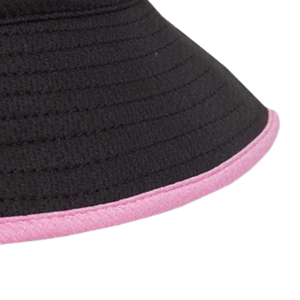 AKA Floppy Bucket <b>Hat</b> Black Embroidered Cotton Twill Wide Brim Sun <b>Hat</b> Casual Outdoor Fishing Beach Travel Unisex Fashion <b>Cap</b> - Product Image 3