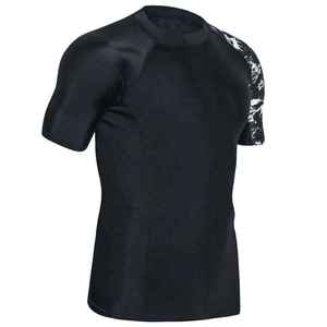 Camiseta deportiva de manga corta para hombre con diseño de cremallera de un cuarto - Product Image 4