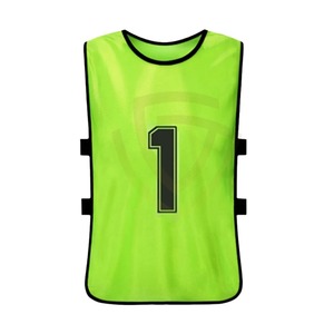 Chalecos Deportivos de Fútbol de Alta Visibilidad al por Mayor con Tela de Secado Rápido para Entrenamiento de Fútbol - Product Image 1