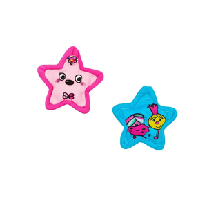 Cute Fabric Hair Clips for Girls-Star Flower & Cartoon Designs - Product Image 2