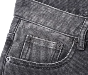 Pantalones de Lona para Mujer HANO 2024, Transpirables, con Costuras Decorativas, Cintura Media Elástica, con Cordones, Estilo Cargo, Pierna Recta - Product Image 4