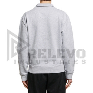 Sweat-shirt décontracté unisexe à capuche zippée avec logo personnalisé, en polyester/coton 280 g/m², avec poches, pour l'automne, impression numérique, vente en gros - Product Image 2