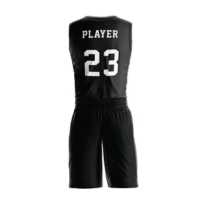 Tenues de sport à manches courtes sur mesure, de qualité supérieure, respirantes et tendance, uniformes de basket-ball à vendre, service OEM ODM - Product Image 2