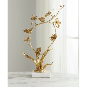 Contemporary <b>Metal</b> Horse Sculpture Artistic Tabletop Decor for Living Room Housewarming Gift - Product Image 3