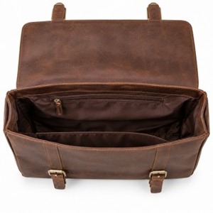 <b>Messenger</b> <b>Bag</b> Vintage Leather Crossbody Shoulder Satchel <b>Laptop</b> <b>Bag</b> Work Office Travel Handmade Unisex Gift Everyday Carry Purse - Product Image 4