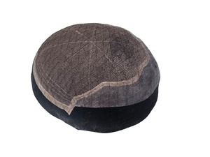 Octogone Modèle Kinky Curl Cheveux Humains Toupet Perruque Remy Indien Système De Prothèse De Cheveux De Taz Cheveux Bangladesh - Product Image 5