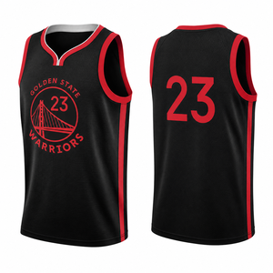Maillot de basketball personnalisé OEM imprimé, sans manches, en mesh respirant, séchage rapide, uniforme par sublimation pour clubs, écoles, unisexe - Product Image 1