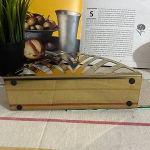 Metal Brass Tissue holder Stand Trendy New Arrival <b>Table</b> Decorative Brass Tissue Storage Holder Stand - Product Image 6