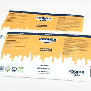 High-Adhesion 3D Embossed Glossy PVC Label <strong>Stickers</strong> Custom <strong>Printed</strong> for Medicine or Cosmetic Bottles - Product Image 5