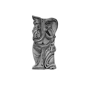 แจกันตั้งโต๊ะรูปพระพิฆเนศงานฝีมือสไตล์อาร์ตเดโค ทำจากดินเผา (แบบตั้ง) - ของตกแต่งบ้านสำหรับงานแต่งงานและวันเกิด - Product Image 1