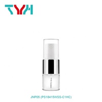 Bouteilles en plastique PETG de 5 ml, 10 ml, 15 ml avec bouchon en PP, bouchon intérieur en PE, pompe pulvérisatrice/goutteur, lotion, soin de la peau, sérum, masque facial, personnalisable