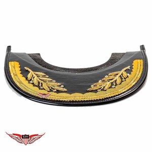 KEW Venta al por mayor Gorra de Comisario/Inspector Español Bordada a Mano con Visera de Hilo Metálico para Uniforme Ceremonial y Desfiles - Product Image 4
