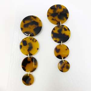 Pendientes de Resina Ecológicos Hechos a Mano, Colores Personalizables, Diseños de Ángel/Amor para Moda Personalizada a Bajo Costo HF CRAFTS - Product Image 4