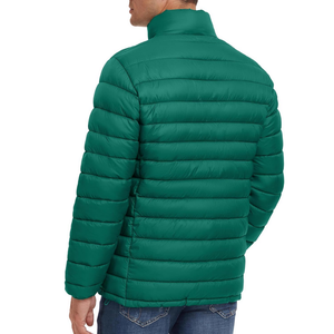 Custom Logo Design Breathable Puffer Jackets Warm Thick Hooded <b>Quilted</b> Outerwear Insulated Jacket for Men - Product Image 2