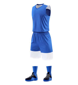 Uniformes de basket-ball de haute qualité, en polyester, à séchage rapide, en vente, ensembles de maillots de basket-ball - Product Image 6