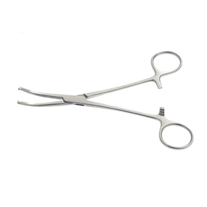 Pinzas Rochester Ochsner de 6 1/2″ Curvas, 1x2 Dientes, Acero Inoxidable, Instrumento Quirúrgico Hemostático con Bloqueo - Product Image 2
