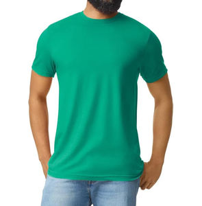 Camisetas Deportivas Personalizadas para Hombre 2025, de Secado Rápido, Transpirables, 100% Algodón, Tejido de Punto Largo, Corte Ajustado, Estilo Fitness con Estampado - Product Image 4