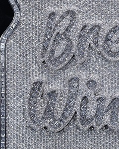 Pendentif Moissanite Iced Out Bread Winners en Argent 925, Bijou Thème Hip Hop, Pendentif en Forme de Plat pour Homme, Pendentif Lettre Personnalisée - Product Image 5