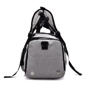Customizable Zipper Gym Bag <b>Backpack</b> with Waterproof Pockets Unisex Sports Casual Gym Bag for Travel Shoe Compartment - Product Image 2