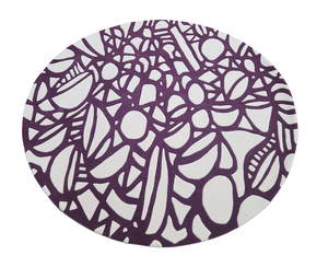 พรมปูพื้นทรงกลมแบบใหม่ พรมทัฟท์สั่งทำ พรมทัฟท์ทำมือจากขนแกะนิวซีแลนด์ พรมขนาดใหญ่สำหรับห้องนั่งเล่น ห้องเด็ก พรมที่เหมาะสำหรับสัตว์เลี้ยง - Product Image 1