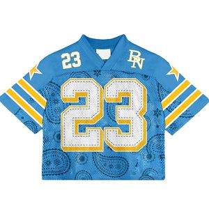 Maillot de football en mesh prêt pour le jeu, léger, durable, personnalisable pour équipe - Product Image 3