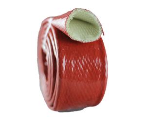 Matéria prima fibra vidro alta temperatura Silicone revestido fibra luva e pano para fogo - Product Image 1