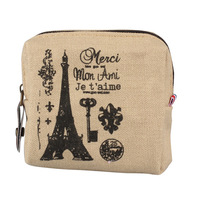 Navrit Creation Elegant Travel Passport Holder Tas Selempang Kanvas Penutup Ritsleting Jacquard Tali Pegangan Tangan Motif Bunga Semua