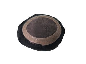 Peluca de onda de agua india de alta calidad de Taz Hair para hombres Remy Soft Mono Base Toupee System Made Bangladesh Loose Deep Wave Style - Product Image 3