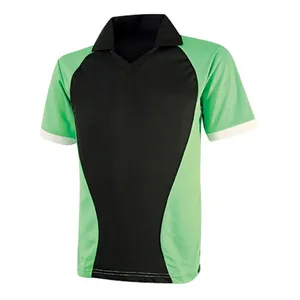 Tenue de cricket personnalisée à manches courtes, respirante, imprimée, pour matchs, avec tailles plus grandes et couleurs résistantes à la décoloration, pour commandes d'équipes - Product Image 2
