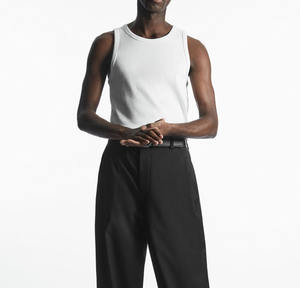 Camiseta sin mangas elegante para hombre, camisa de verano, tela transpirable, cómoda, para gimnasio, entrenamiento, correr, fitness y ropa deportiva - Product Image 2