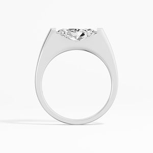 1.01 ctw Marquise Moissanite Solitaire Bague de fiançailles en argent sterling 925 pour achat en gros - Product Image 3