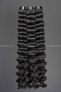 Perruques de cheveux brésiliens vietnamiens Extensions de cheveux frontales à double trame avec dentelle HD - Product Image 3