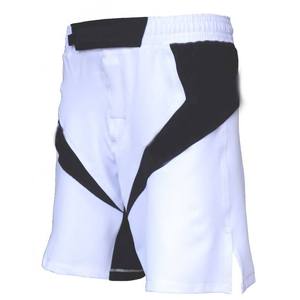 Shorts de sport MMA pour hommes, dernier design, taille élastique, motif uni, tissu respirant à séchage rapide, polyester et élasthanne - Product Image 6