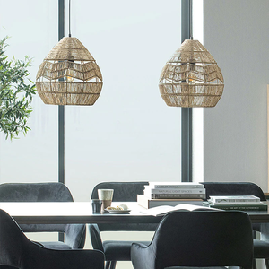 Exclusive Design Handmade Vietnam Seagrass Lampshade Bohemian Decorative <b>Light</b> Cover - Product Image 3