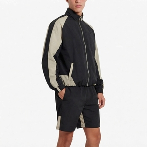 Conjunto Deportivo Personalizado al por Mayor de Alta Calidad para Hombre: Chándal Cortavientos de Gimnasio de 2 Piezas, Ropa Deportiva Urbana con Sudadera Casual Lisa - Product Image 4