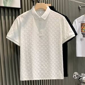 เสื้อโปโลแขนสั้นผ้าแจ็คการ์ดบางเบา ระบายอากาศดี ราคาโรงงาน OEM บังกลาเทศ จีน เสื้อคอปกโปโลสำหรับฤดูร้อน ส่งออกต่างประเทศ - Product Image 4